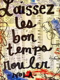 NEW ORLEANS "Laissez les bon tempo rouler red and blue" - ART