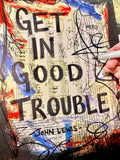 JOHN LEWIS "Get in good trouble" - ART