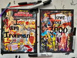 IRON MAN "I love you 3000" - Comic Book ART