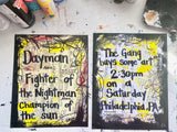 ALWAYS SUNNY IN PHILADELPHIA "Dayman ahh.. Fighter of the Nightman" - ART