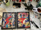 BUNDLE: CATWOMAN, Personalized Catwoman Set - Comic Book ART
