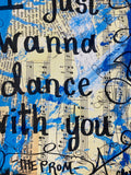 THE PROM "I just wanna dance with you" - ART