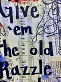 CHICAGO "Give 'em the old razzle dazzle" - ART