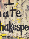 SOMETHING ROTTEN "God I hate Shakespeare" - ART