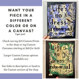 DR. SEUSS "Why fit in when you can stand out" - ART