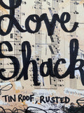 B52'S "15 miles to the love shack" - ART