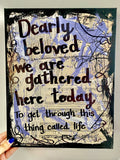 PRINCE "Dearly beloved we are gathered here today" - ART
