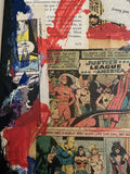 JUSTICE LEAGUE - Personalized Comic Book CANVAS