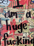 MARVEL "I am a huge fucking nerd" - Comic Book ART