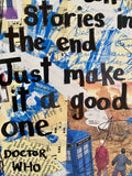 DOCTOR WHO “We’re All Stories” Comic Book ART