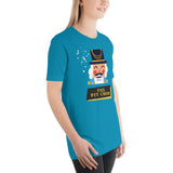 Nutcracker fox orchestra pit musician Christmas shirt womens mens clothing Unisex t-shirt