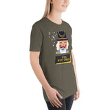 Nutcracker fox orchestra pit musician Christmas shirt womens mens clothing Unisex t-shirt