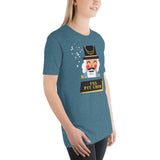 Nutcracker fox orchestra pit musician Christmas shirt womens mens clothing Unisex t-shirt