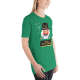 Nutcracker fox orchestra pit musician Christmas shirt womens mens clothing Unisex t-shirt