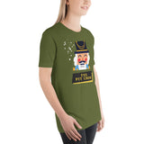 Nutcracker fox orchestra pit musician Christmas shirt womens mens clothing Unisex t-shirt