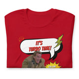 It's Turbo time Jingle all the way Arnold Christmas shirt womens mens Unisex t-shirt