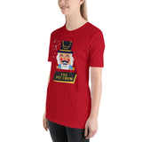 Nutcracker fox orchestra pit musician Christmas shirt womens mens clothing Unisex t-shirt
