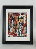 LES MISERABLES - Do You Hear the People Sing ART