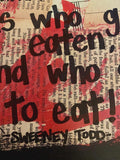 Sweeney Todd- 'Worst Pies in London' ART