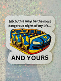 Spider man ride Sticker