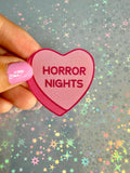 Horror Nights Heart Sticker
