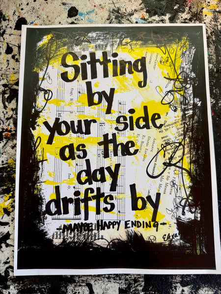 MAYBE HAPPY ENDING - "Sitting By Your Side" - ART