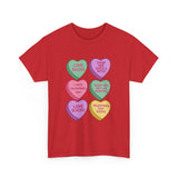 Anti-Valentine's Conversation Heart T-Shirt — 'Love Sucks' Graphic Tee