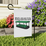 Living with the land Disney Garden Flag