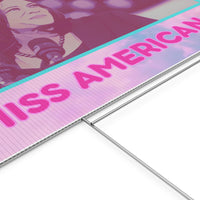 Kamala Harris Miss Americana Yard Sign SHIPS TO YOU