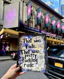 DEATH BECOMES HER - "That Was Rude" - ART