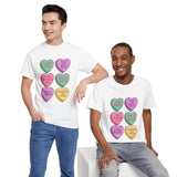 Anti-Valentine's Conversation Heart T-Shirt — 'Love Sucks' Graphic Tee