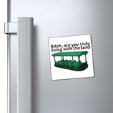 Living with the Land Refrigerator Magnet