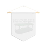 Living with the Land Pennant Wall Flag