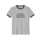 Monorail Spanish Phrase Ringer Tee Shirt