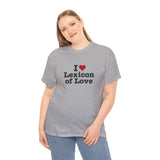 I love Lexicon of Love Tee shirt