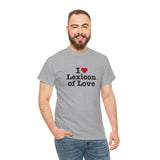 I love Lexicon of Love Tee shirt