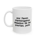 Monorail Bitch Ceramic Coffee Cup (11oz & 15oz)