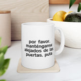 Monorail Bitch Ceramic Coffee Cup (11oz & 15oz)