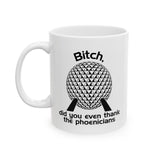 EPCOT Thank the Phoenicians Ceramic Mug (11oz/15oz)