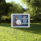 Daddy Ossoff Yard Sign Political Campaign Sign