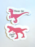 'Jurassic Park Girl' Sticker