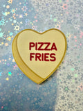 Pizza Fries Sticker