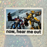 Optimus Bumblebee Sticker