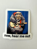 Country Bear Sticker