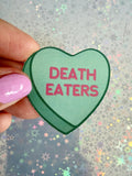 Dark wizard heart sticker