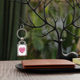 Disney BItch Rectangle Keychain Charm Keyring