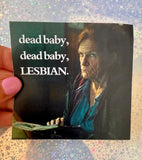 Widows Bay Sticker: Rosemary Lesbian