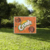 Crush Orange Kamala Harris Yard Sign SHIPS TO YOU