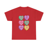 Anti-Valentine's Conversation Heart T-Shirt — 'Love Sucks' Graphic Tee