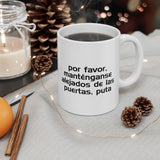 Monorail Bitch Ceramic Coffee Cup (11oz & 15oz)